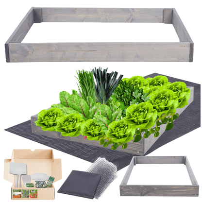 Strat inaltat de gradina - TULIP H9 - lemn de pin - Rael Garden