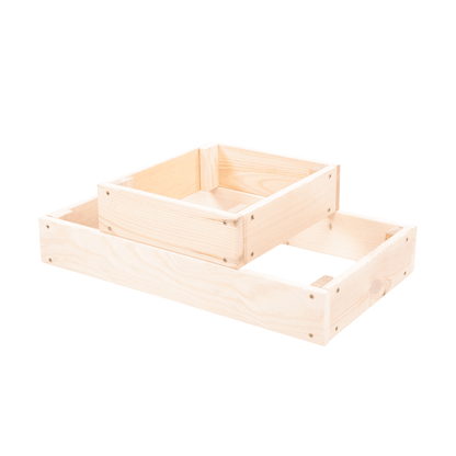 Strat inaltat de gradina - TULIP H18 - lemn de pin - Rael Garden