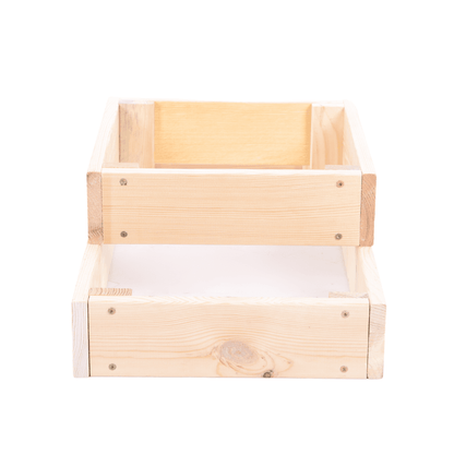 Strat inaltat de gradina - TULIP H18 - lemn de pin - Rael Garden