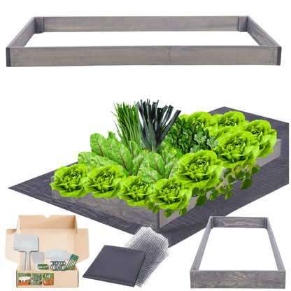 Strat inaltat de gradina - TULIP H9 - lemn de pin - Rael Garden