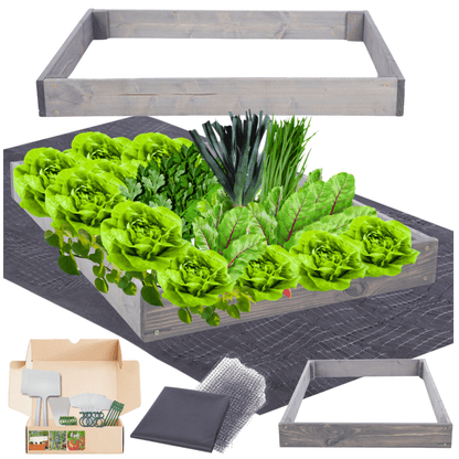 Strat inaltat de gradina - TULIP H9 - lemn de pin - Rael Garden