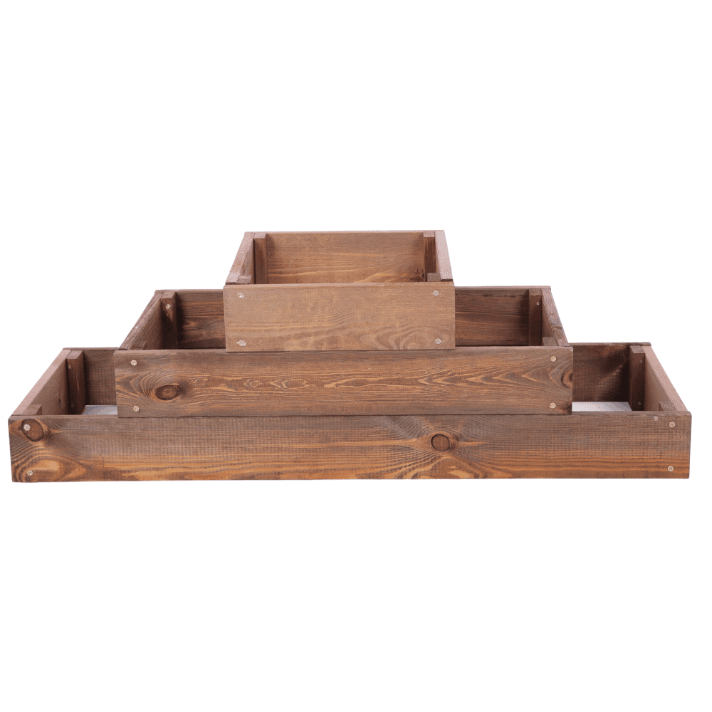 Strat inaltat de gradina - TULIP H27 - lemn de pin - Rael Garden