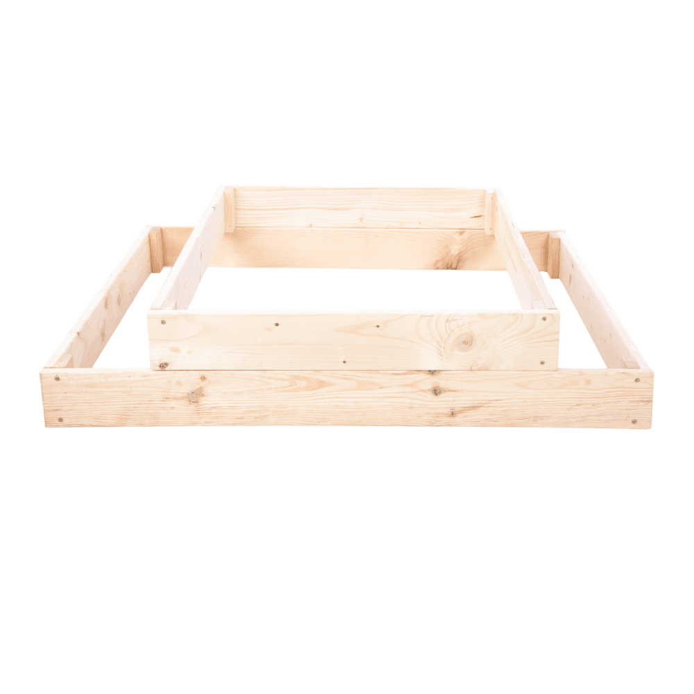 Strat inaltat de gradina - TULIP H18 - lemn de pin - Rael Garden