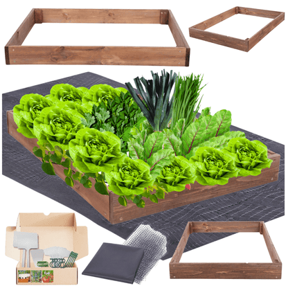 Strat inaltat de gradina - TULIP H9 - lemn de pin - Rael Garden